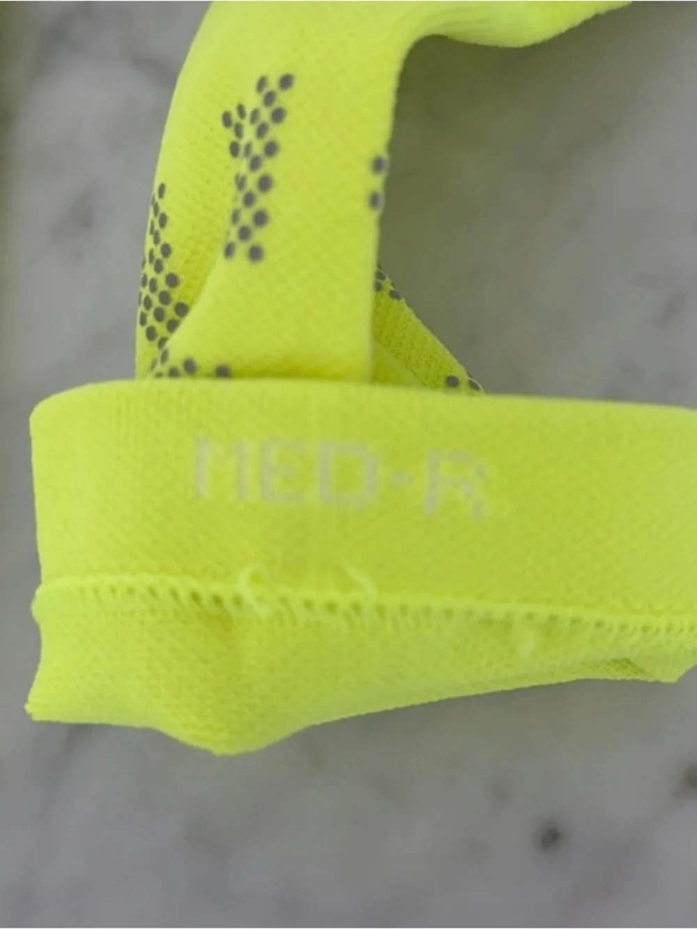 lululemon - Neon Yellow Crew Socks - Women’s Medium